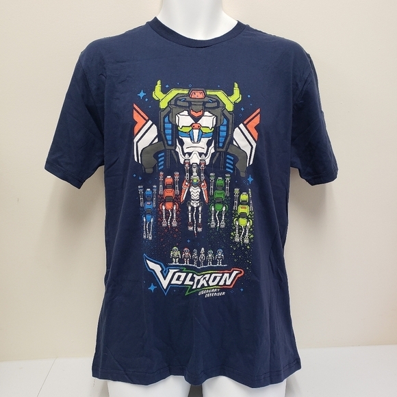 Voltron Legendary Defender Mens T-shirt NWOT Size Large - Picture 1 of 6